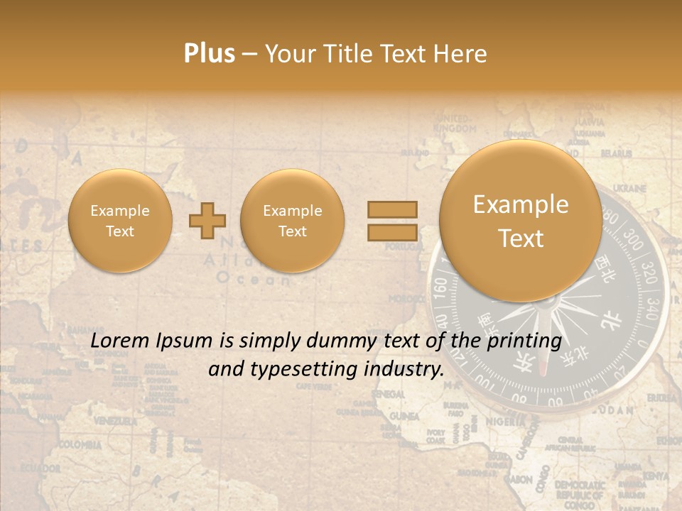 East Antique Ancient PowerPoint Template