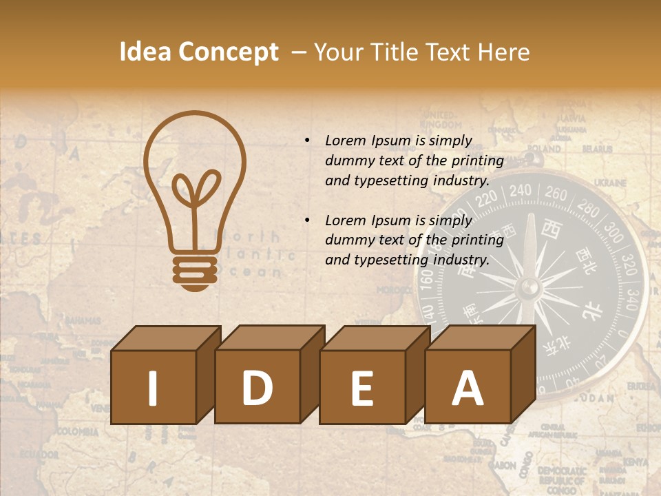 East Antique Ancient PowerPoint Template