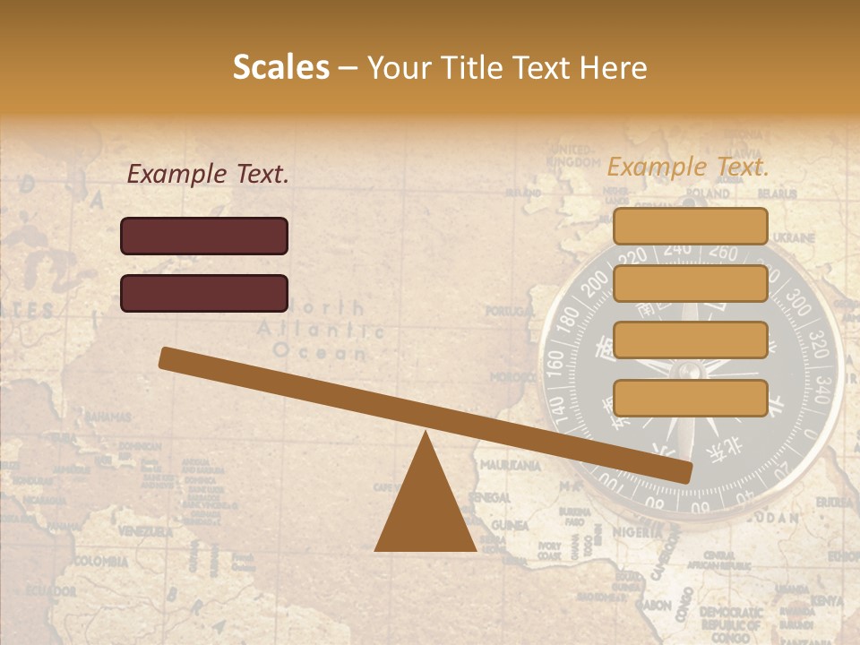 East Antique Ancient PowerPoint Template