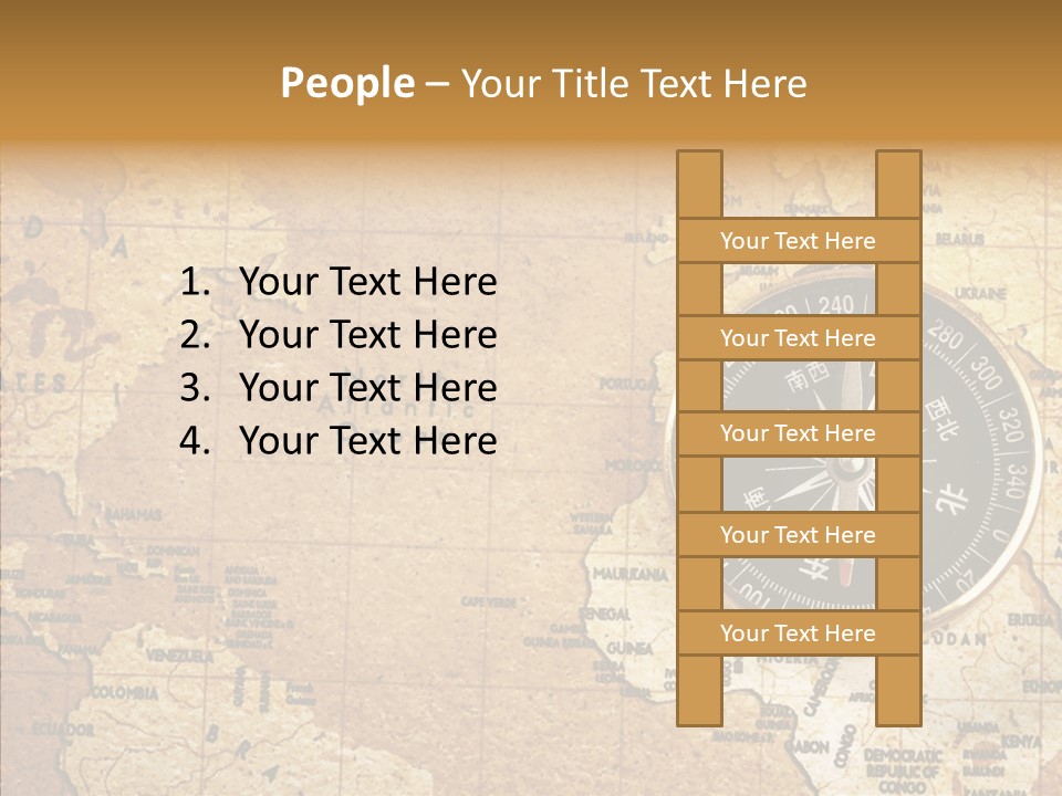 East Antique Ancient PowerPoint Template