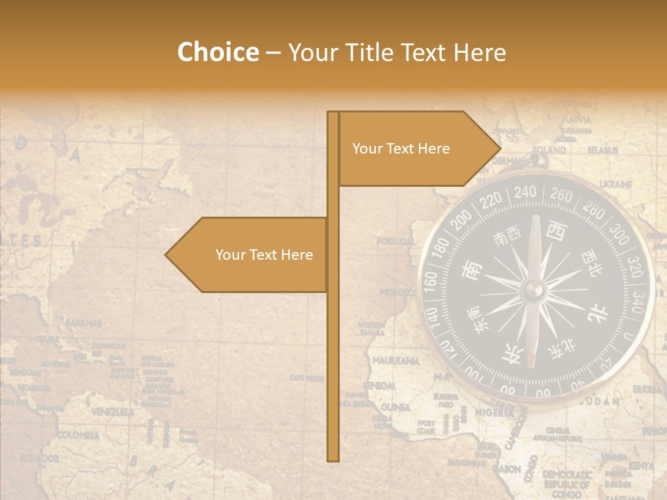East Antique Ancient PowerPoint Template