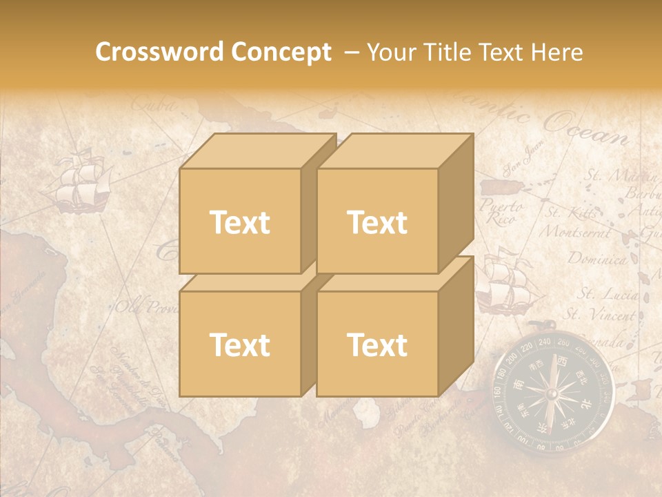 Instrument Brown Close Up PowerPoint Template