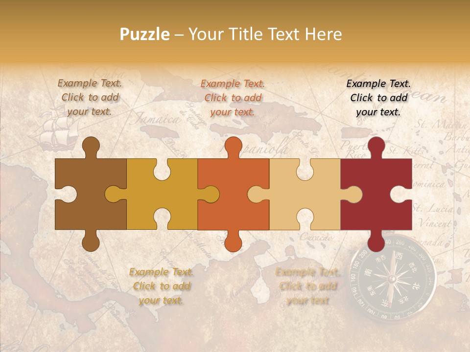 Instrument Brown Close Up PowerPoint Template