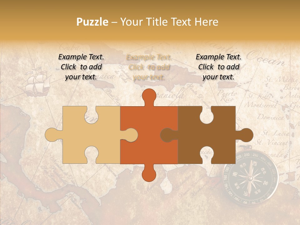 Instrument Brown Close Up PowerPoint Template