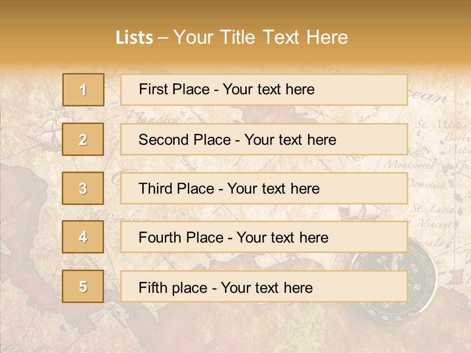 Instrument Brown Close Up PowerPoint Template