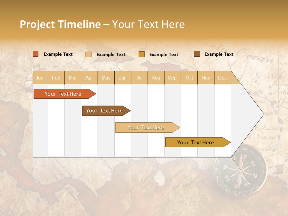 Instrument Brown Close Up PowerPoint Template
