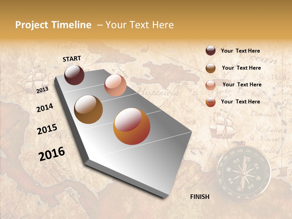 Instrument Brown Close Up PowerPoint Template