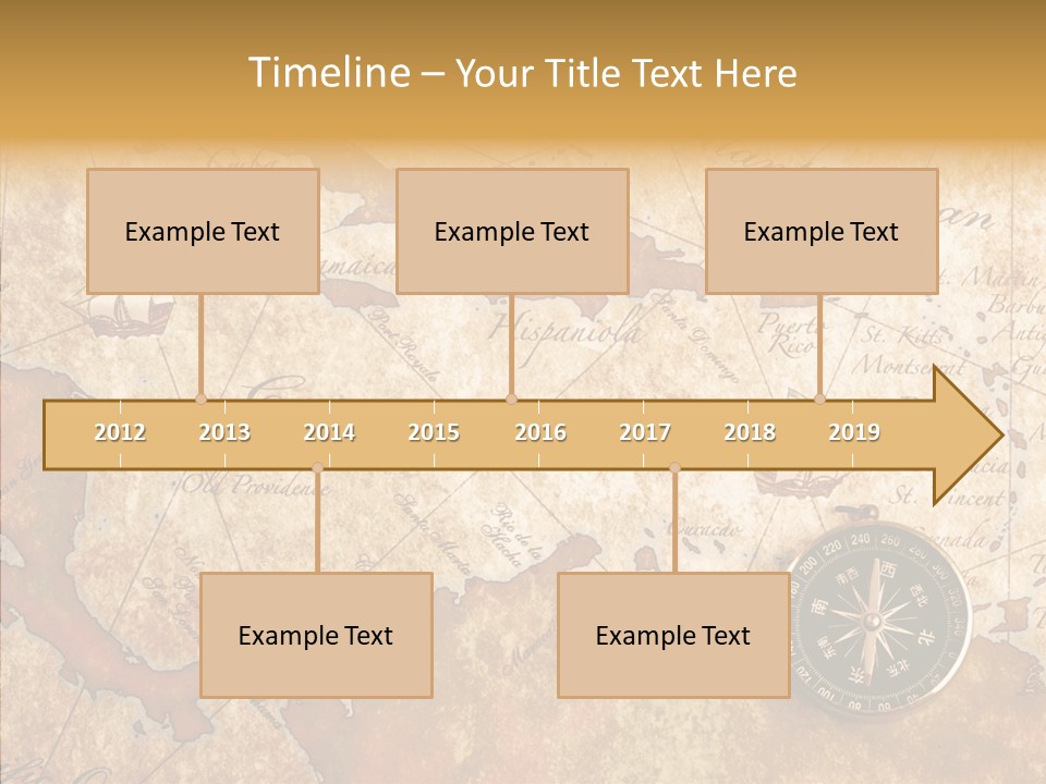 Instrument Brown Close Up PowerPoint Template