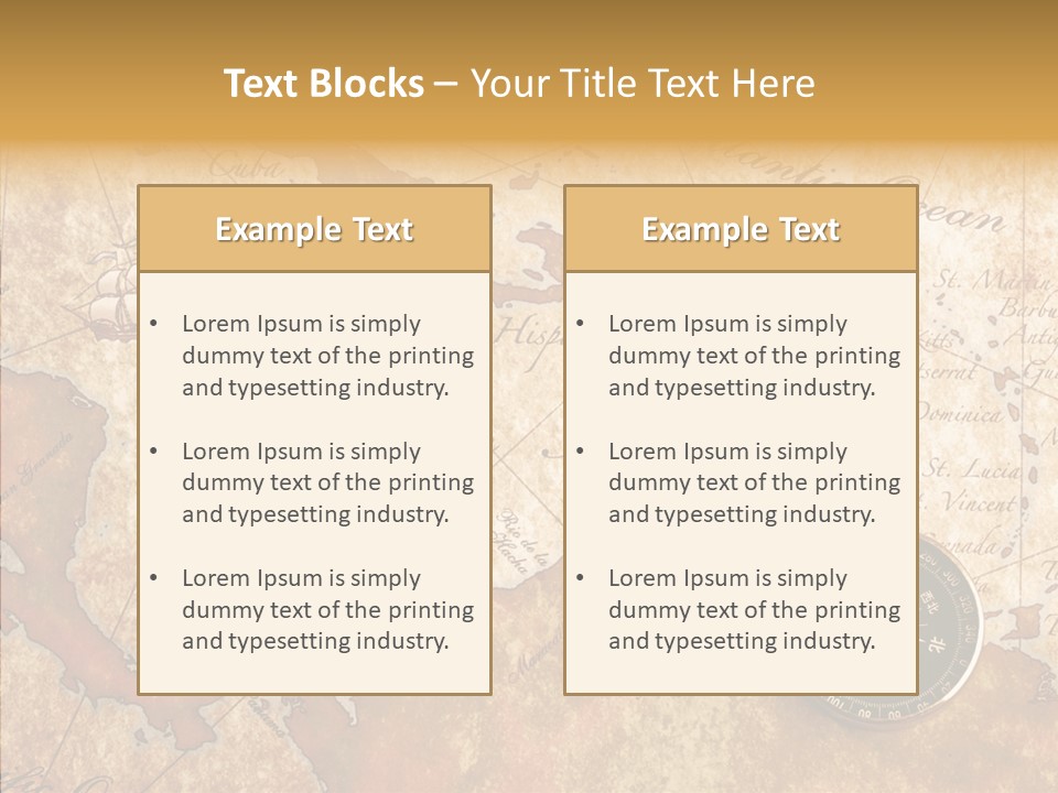 Instrument Brown Close Up PowerPoint Template