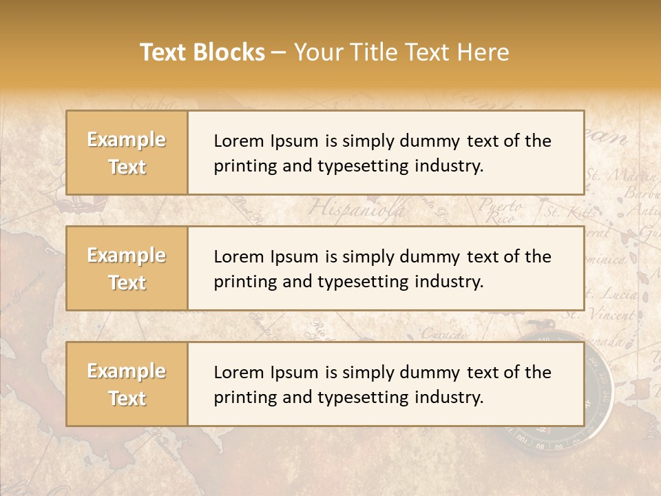 Instrument Brown Close Up PowerPoint Template