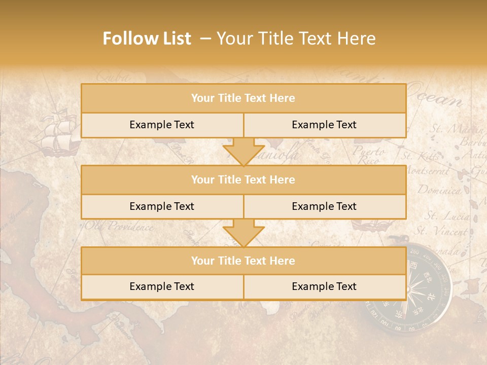 Instrument Brown Close Up PowerPoint Template