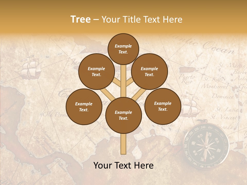 Instrument Brown Close Up PowerPoint Template