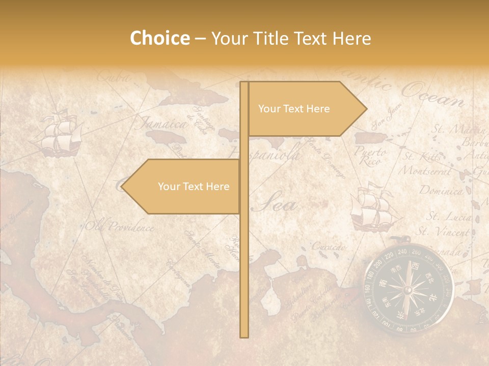 Instrument Brown Close Up PowerPoint Template