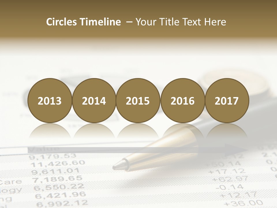 Graph Figures Plan PowerPoint Template