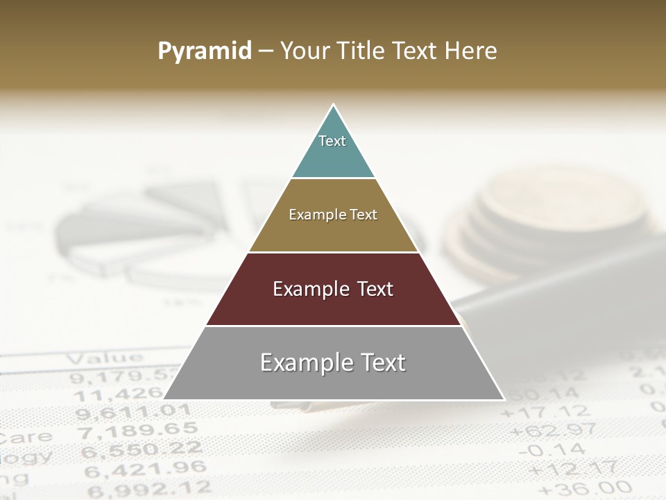 Graph Figures Plan PowerPoint Template