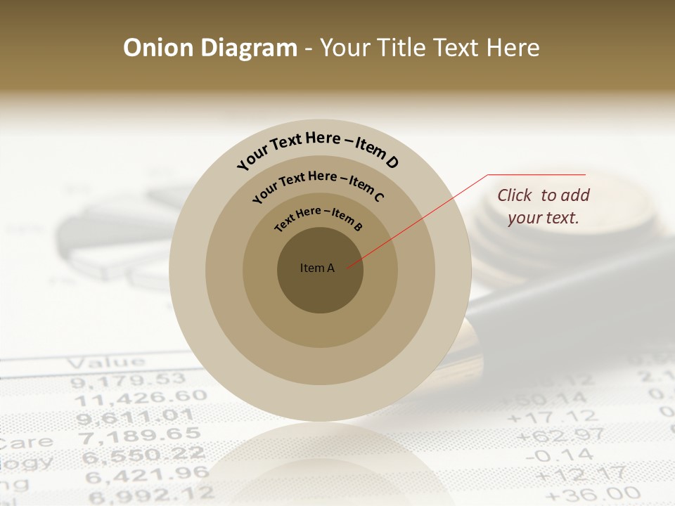 Graph Figures Plan PowerPoint Template