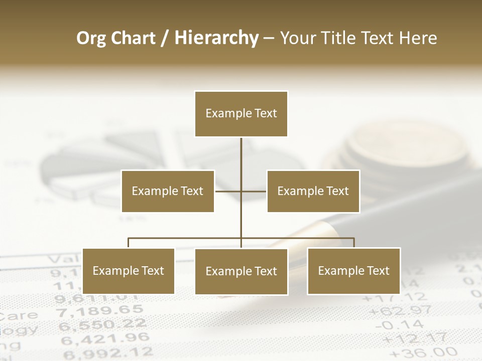 Graph Figures Plan PowerPoint Template