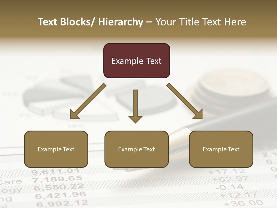 Graph Figures Plan PowerPoint Template
