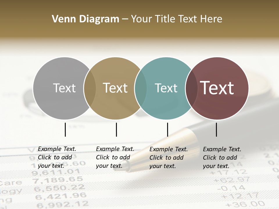 Graph Figures Plan PowerPoint Template