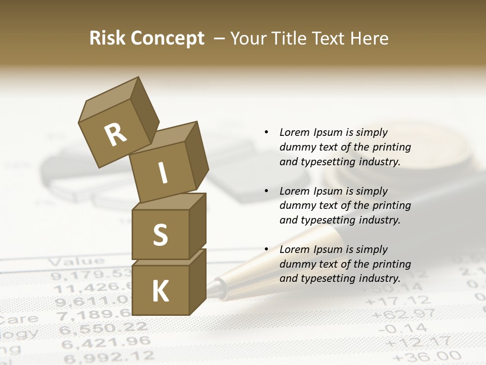 Graph Figures Plan PowerPoint Template