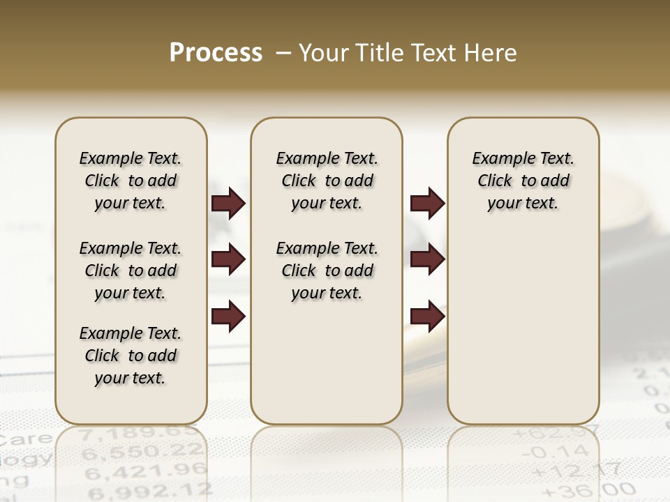 Graph Figures Plan PowerPoint Template