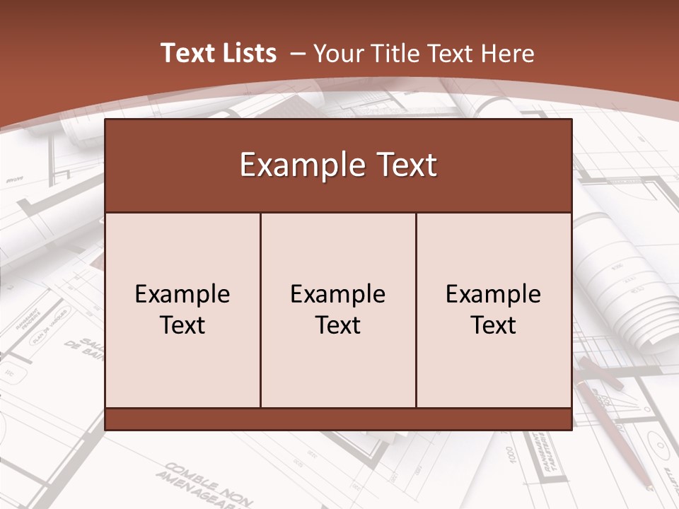 Crown Map Fold PowerPoint Template