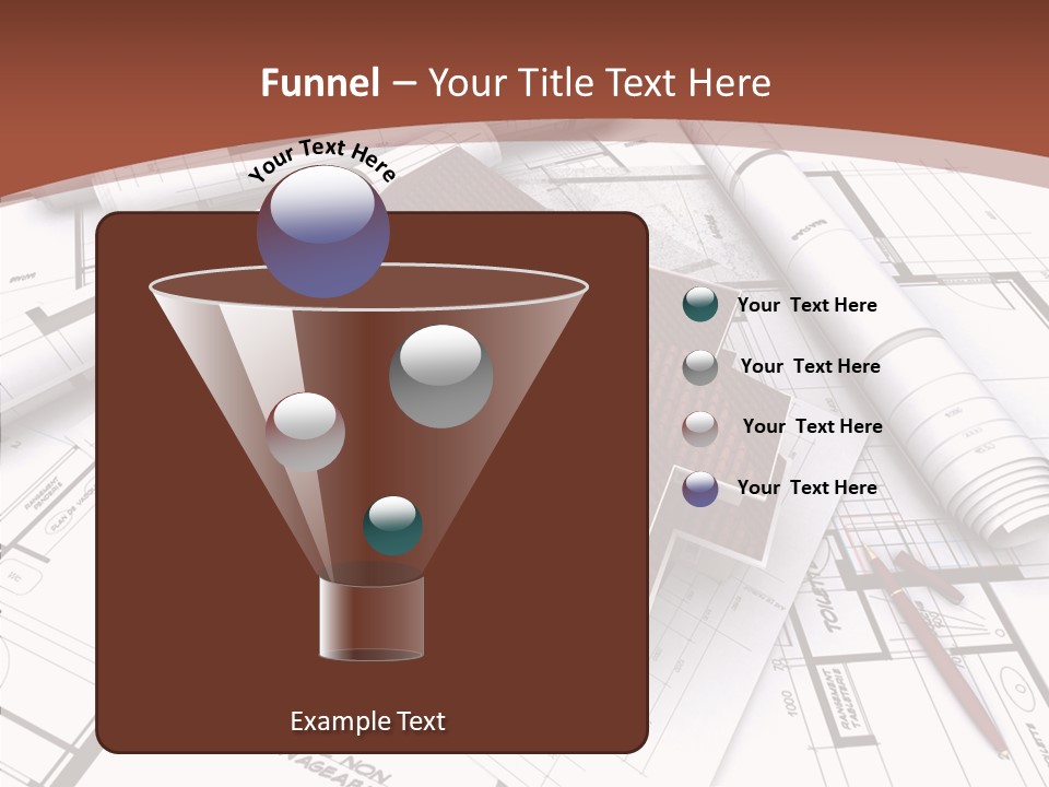 Crown Map Fold PowerPoint Template