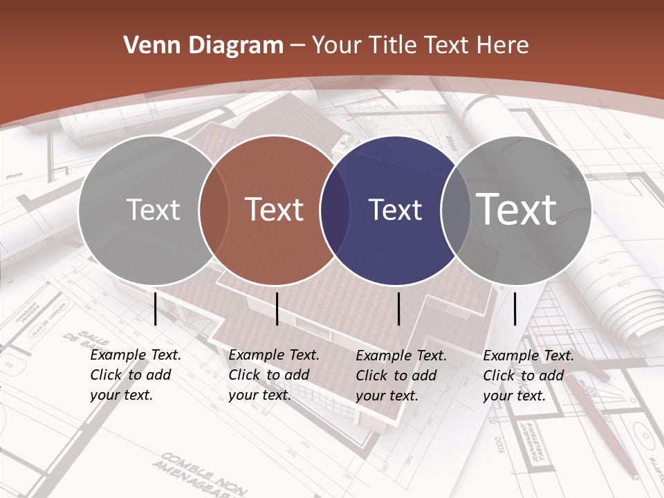 Crown Map Fold PowerPoint Template