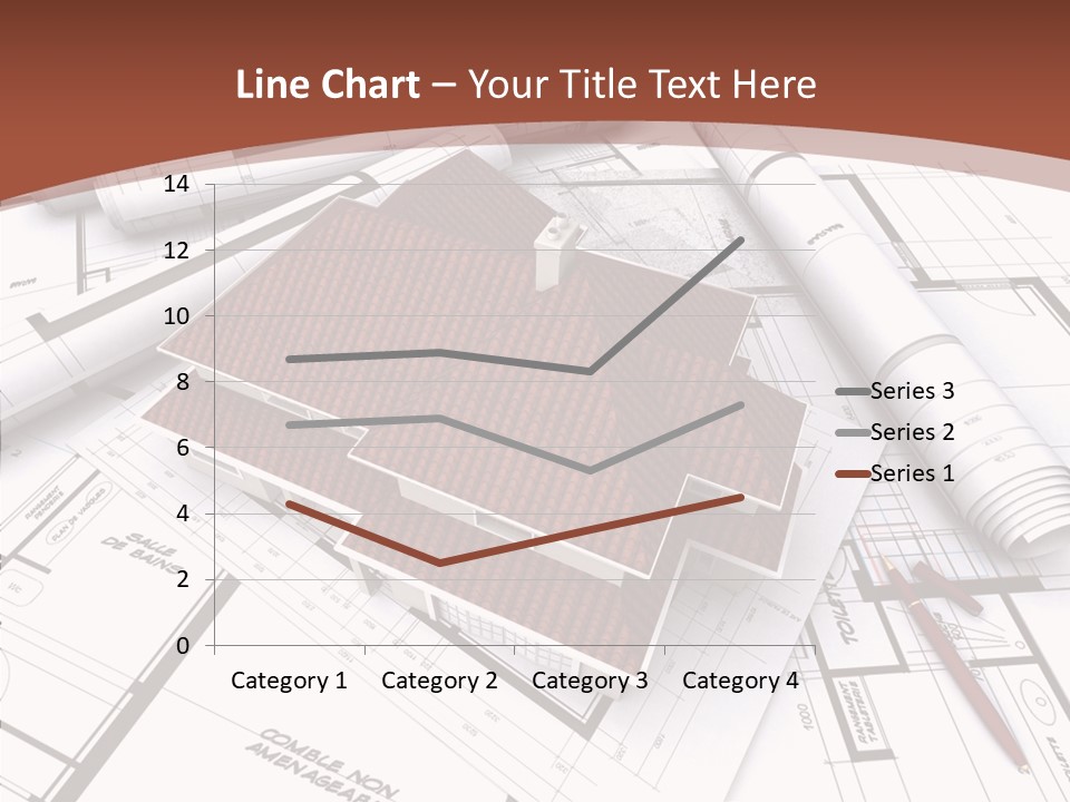 Crown Map Fold PowerPoint Template