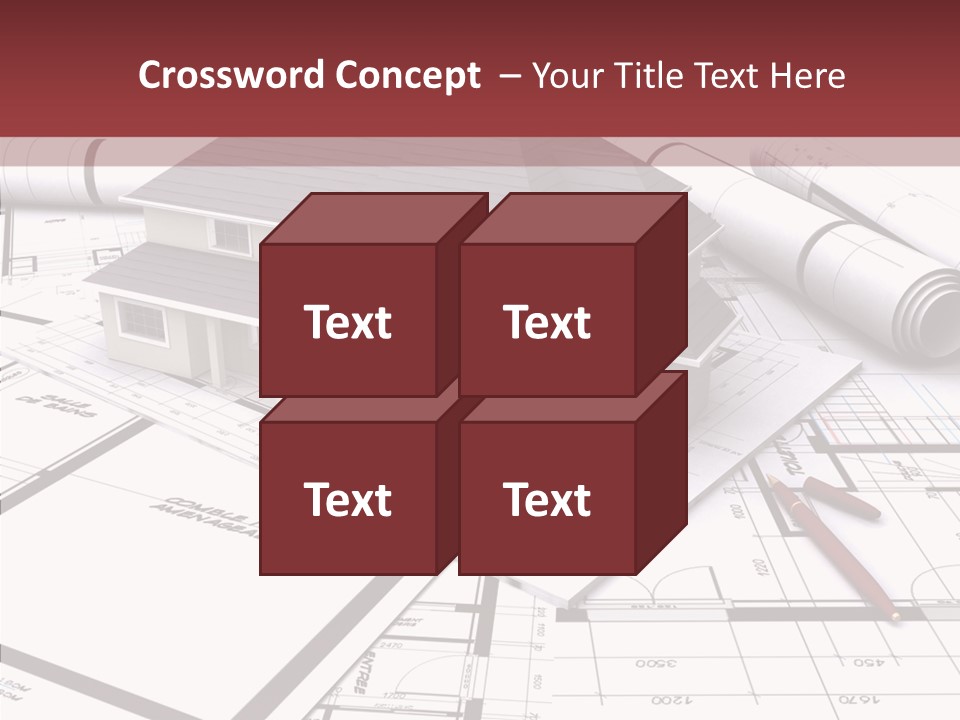 Business Domicile Bungalow PowerPoint Template