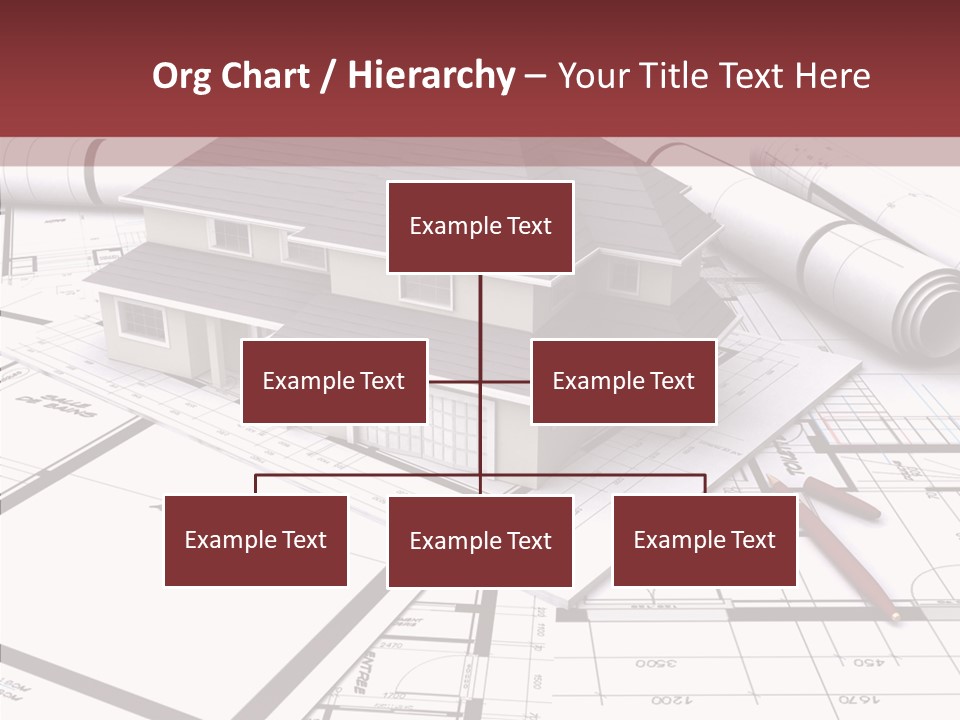 Business Domicile Bungalow PowerPoint Template