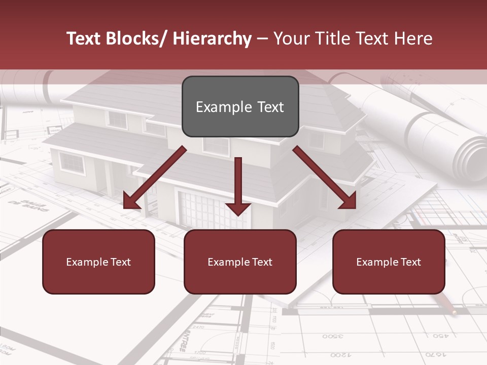 Business Domicile Bungalow PowerPoint Template