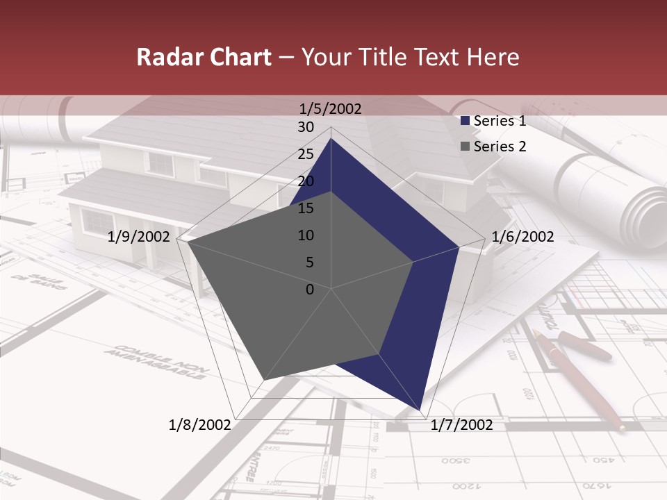 Business Domicile Bungalow PowerPoint Template