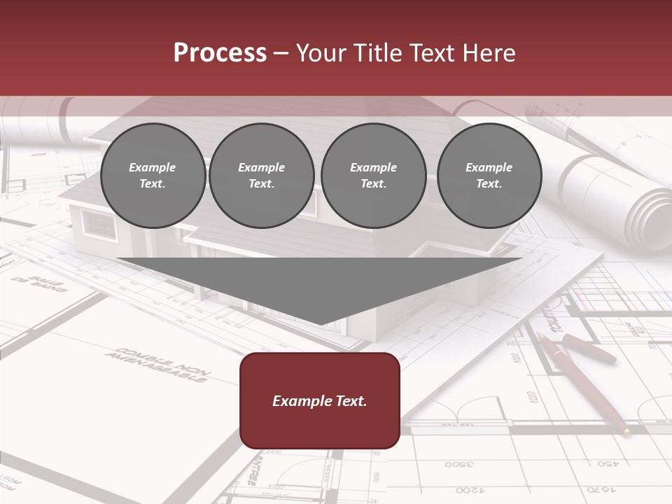 Business Domicile Bungalow PowerPoint Template