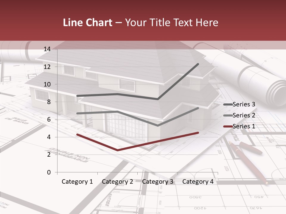 Business Domicile Bungalow PowerPoint Template