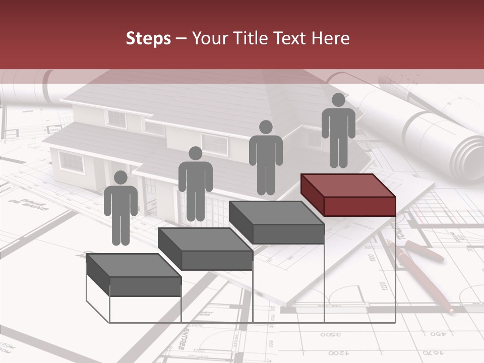 Business Domicile Bungalow PowerPoint Template