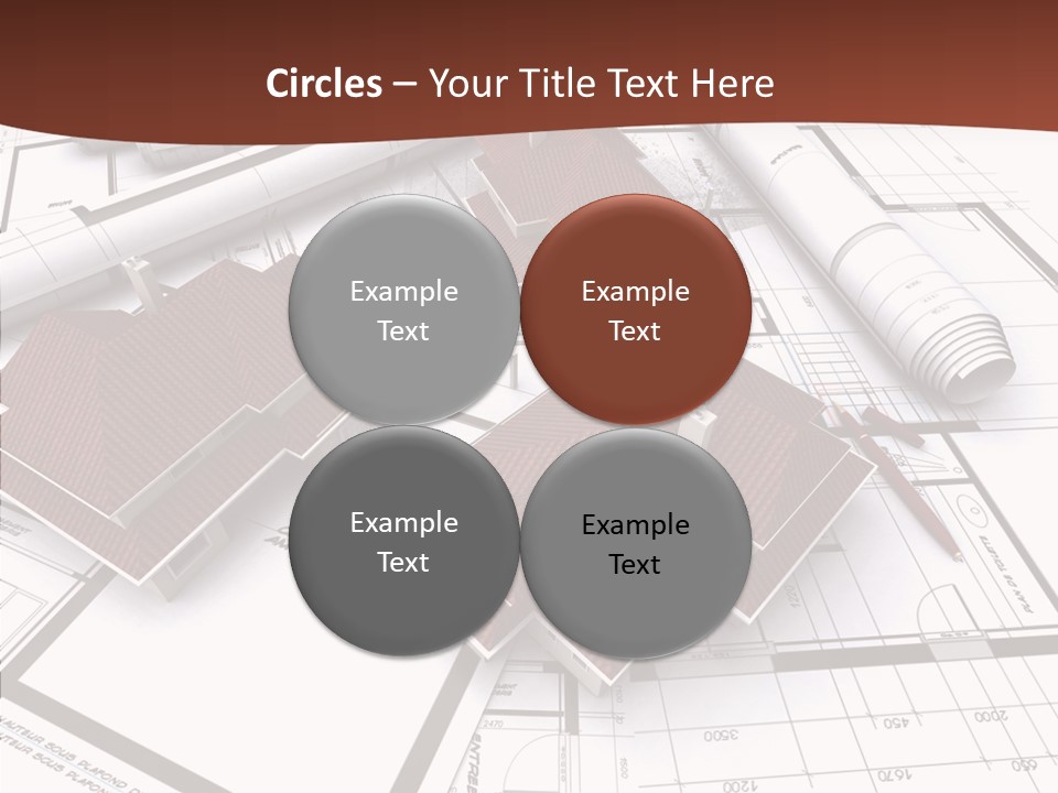 Architecture Map Move PowerPoint Template