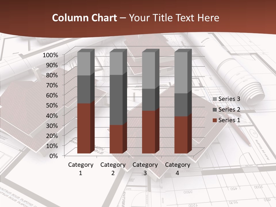 Architecture Map Move PowerPoint Template