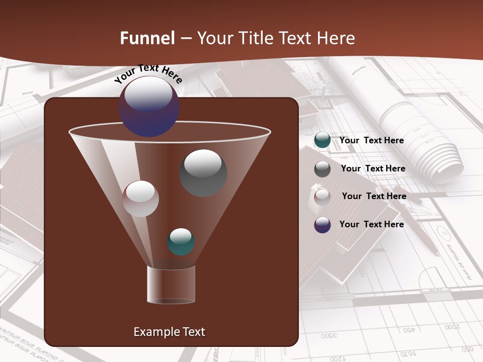 Architecture Map Move PowerPoint Template