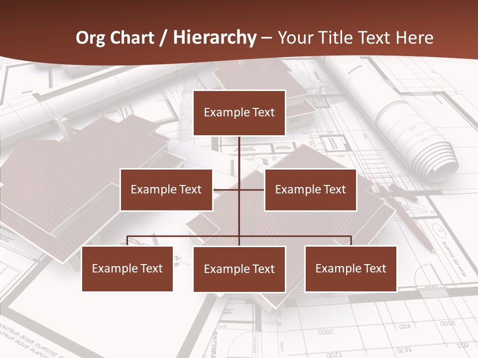 Architecture Map Move PowerPoint Template