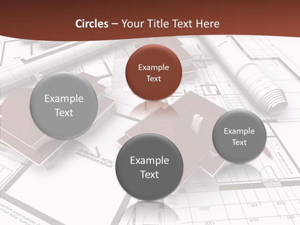Architecture Map Move PowerPoint Template