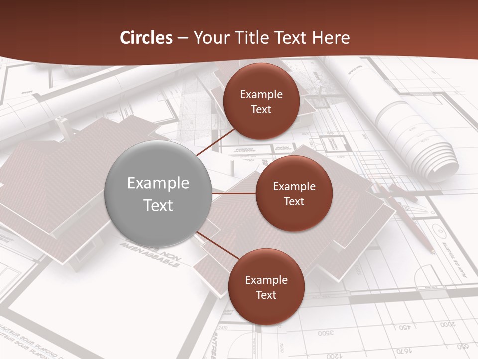Architecture Map Move PowerPoint Template