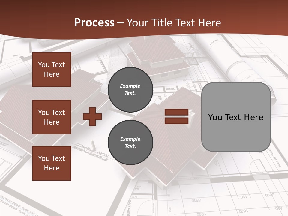 Architecture Map Move PowerPoint Template