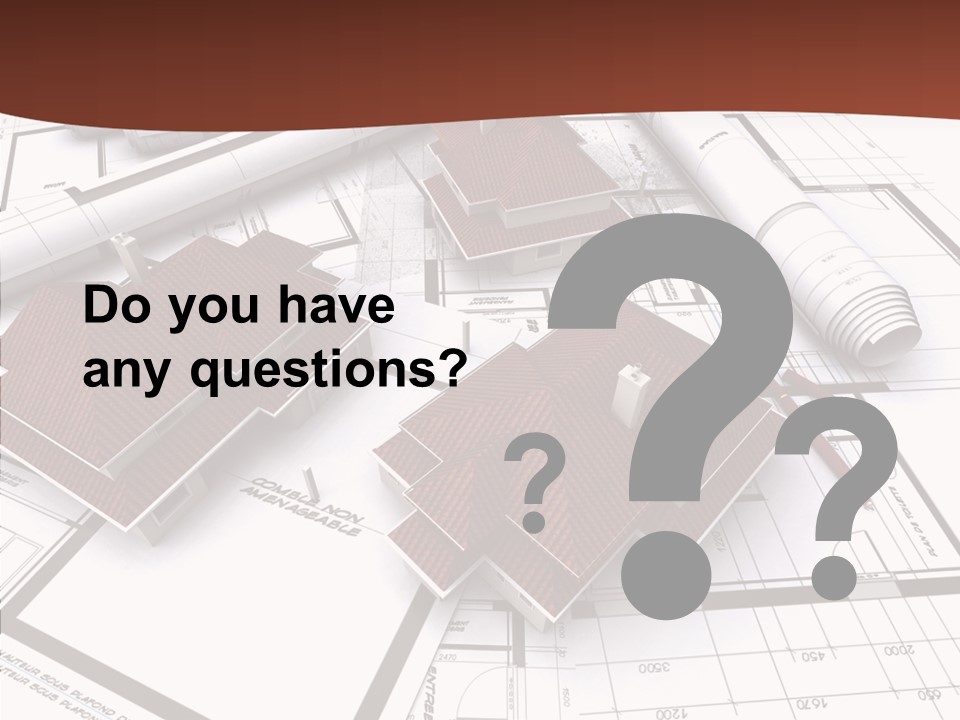 Architecture Map Move PowerPoint Template