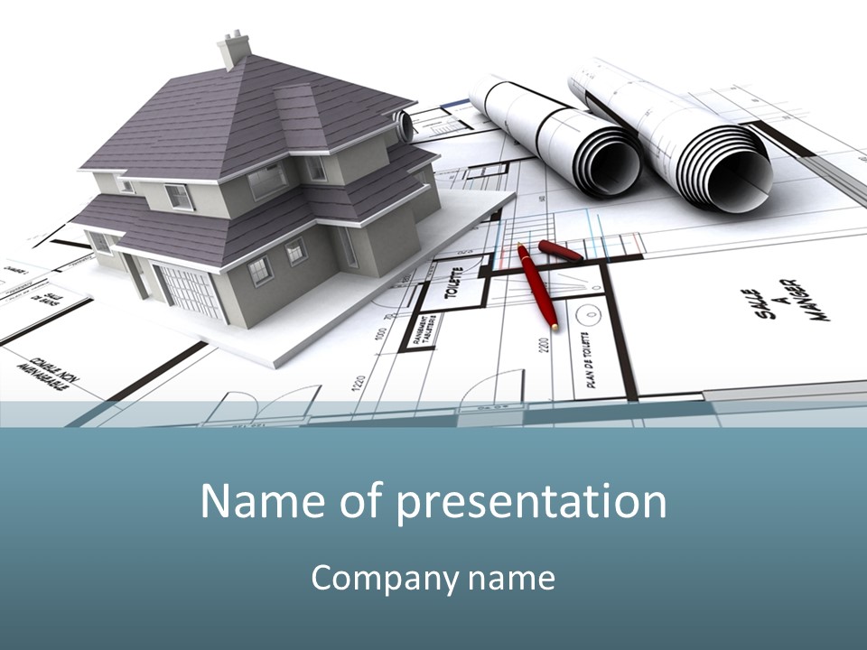 Fire Hut Covered PowerPoint Template