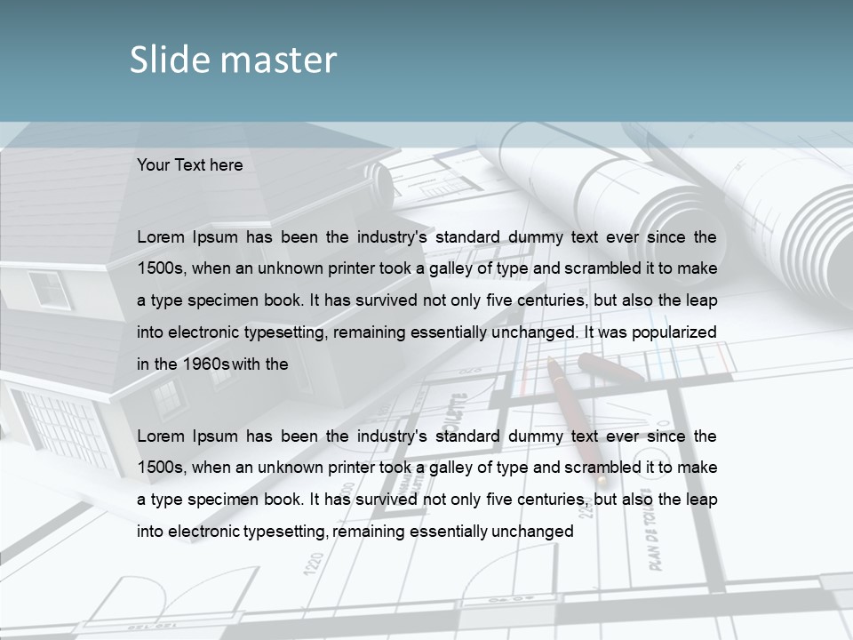 Fire Hut Covered PowerPoint Template