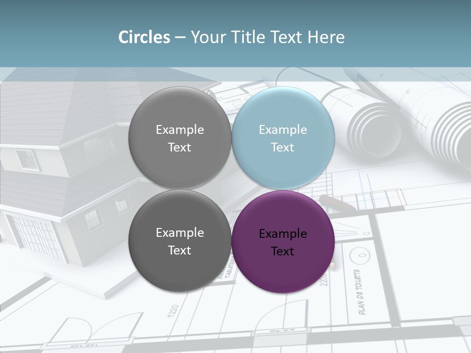 Fire Hut Covered PowerPoint Template