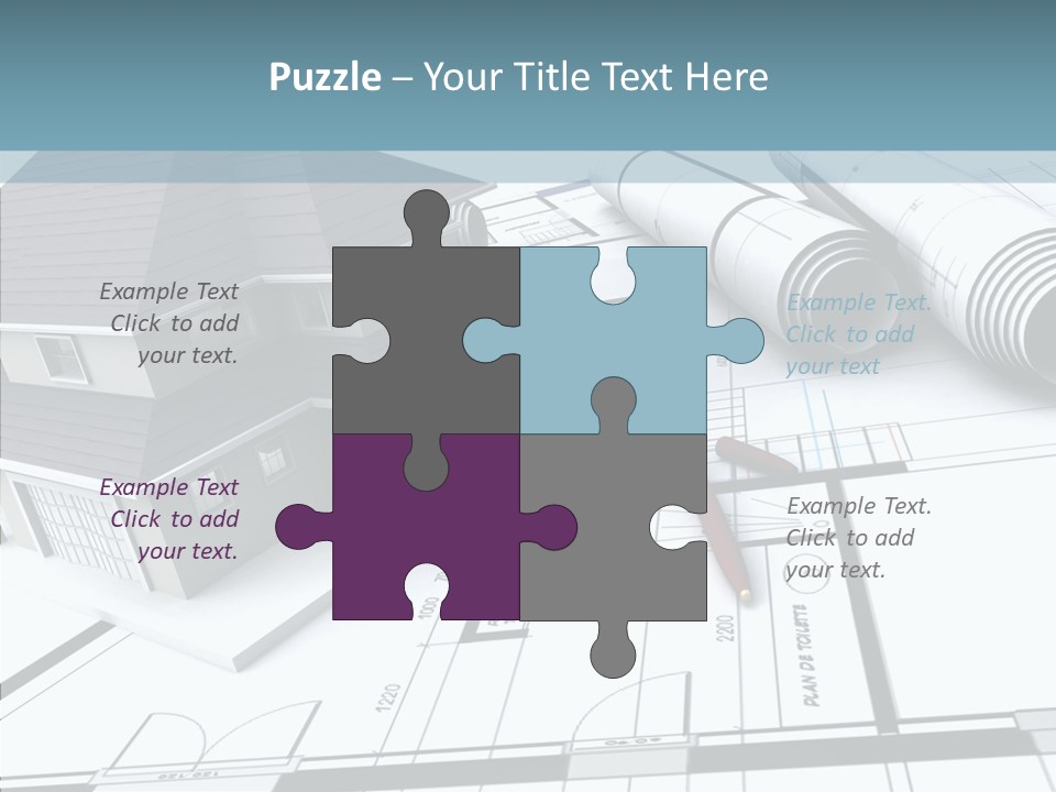 Fire Hut Covered PowerPoint Template