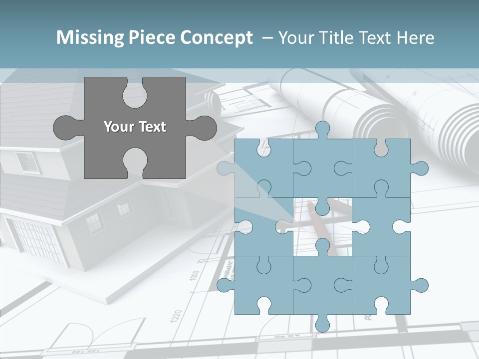 Fire Hut Covered PowerPoint Template