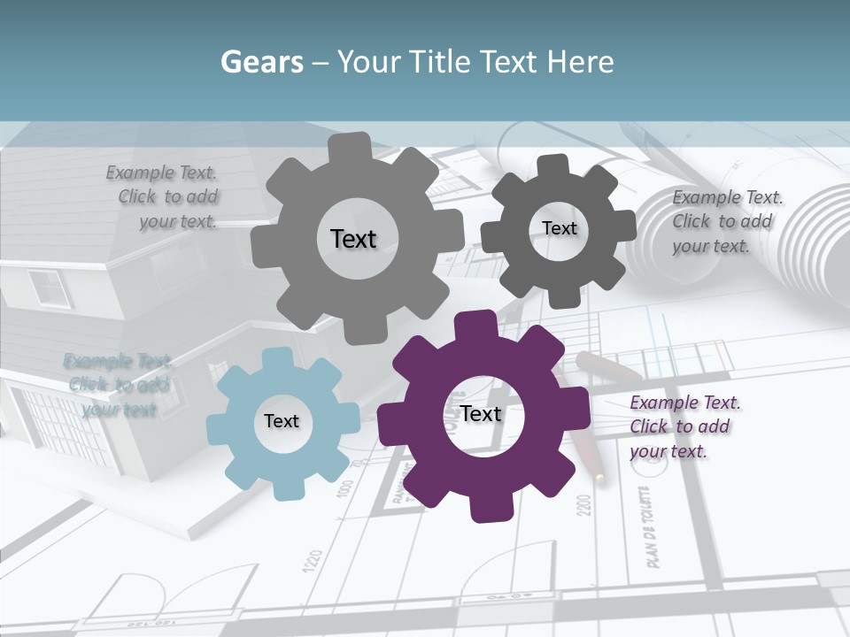 Fire Hut Covered PowerPoint Template